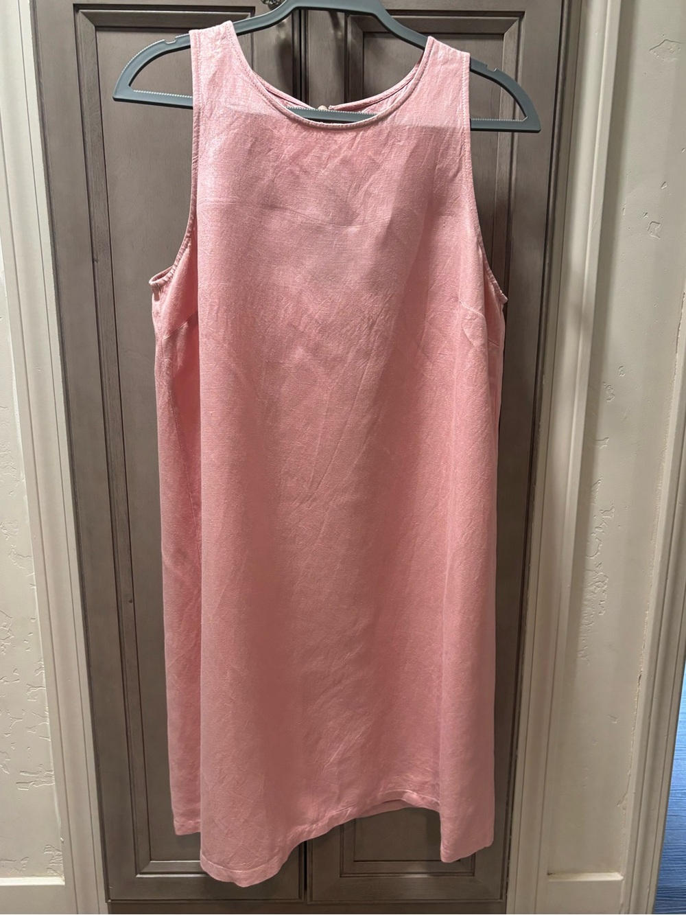 LOFT Dusty Rose Sleeveless Shift Dress